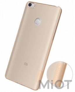 Чохол бампер силіконовий Nillkin Xiaomi Mi Max Gold N-TPU XM-MAX