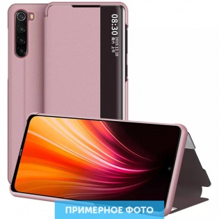 Чехол-книжка Smart View Cover для Xiaomi Redmi 9 Розовый (166234)