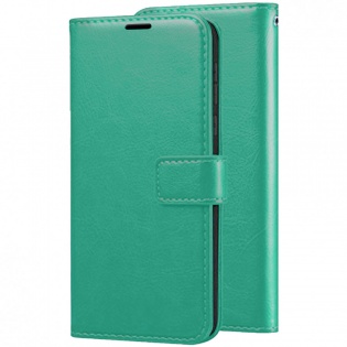 Чохол (книжка) Wallet Glossy з візитницею для Xiaomi Redmi 6A Бірюзовий (106598)