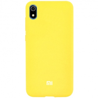 Чехол-накладка Soft-touch logo series для Xiaomi Redmi 7A Желтый / Yellow (119761)