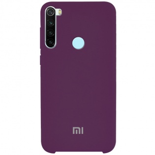 Чехол Silicone case для Xiaomi Redmi Note 8 Фиолетовый / Grape (120591)