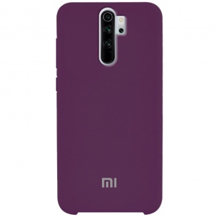 Чехол Silicone case для Xiaomi Redmi Note 8 Pro Фиолетовый / Grape (120614)