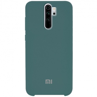 Чехол Silicone case для Xiaomi Redmi Note 8 Pro Зеленый / Pine green (120597)