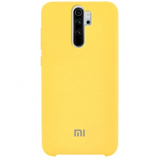 Чехол Silicone case для Xiaomi Redmi Note 8 Pro Желтый / Yellow (120596)