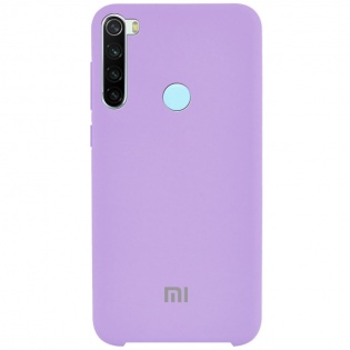 Чехол Silicone case для Xiaomi Redmi Note 8 Сиреневый / Dasheen (120590)