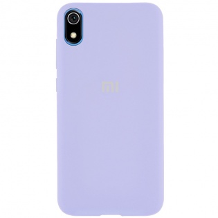 Чехол Silicone Cover Full Protective (AA) для Xiaomi Redmi 7A Голубой / Mist blue (114622)