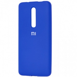 Чехол Silicone Cover Full Protective (AA) для Xiaomi Redmi K20 / K20 Pro / Mi9T / Mi9T Pro Синий / Navy Blue (105902)