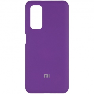 Чехол Silicone Cover My Color Full Protective (A) для Xiaomi Mi 10T / Mi 10T Pro Фиолетовый / Purple (157764)