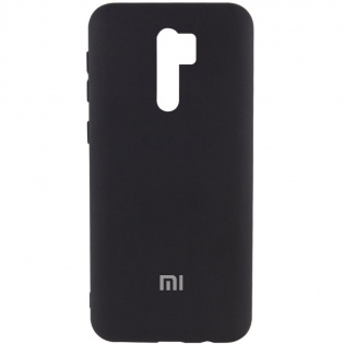 Чехол Silicone Cover My Color Full Protective (A) для Xiaomi Redmi Note 8 Pro Черный / Black (165788)