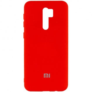 Чехол Silicone Cover My Color Full Protective (A) для Xiaomi Redmi Note 8 Pro Красный / Red (165772)