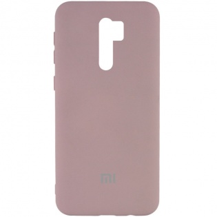 Чехол Silicone Cover My Color Full Protective (A) для Xiaomi Redmi Note 8 Pro Розовый / Pink Sand (165780)