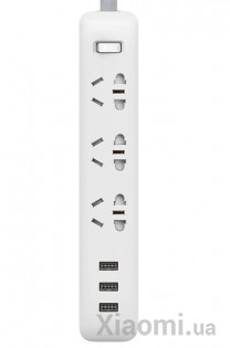 Удлинитель Xiaomi ChingMi Power Strip (3 розетки, 3 USB) White (QMCXB33CH)
