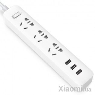 Удлинитель Xiaomi ChingMi Power Strip (3 розетки, 3 USB) White (QMCXB33CH)