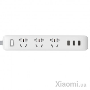 Удлинитель Xiaomi ChingMi Power Strip (3 розетки, 3 USB) White (QMCXB33CH)