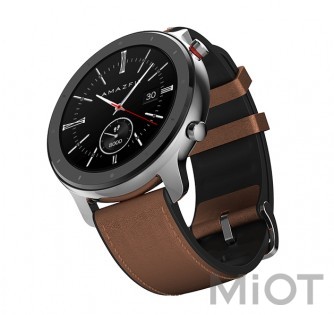 Розумний годинник Xiaomi Amazfit GTR 47mm steel Leather Brown