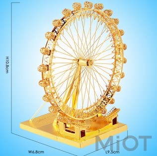 Колекційна модель PIECECOOL LONDON EYE, GOLD VERSION P043-G