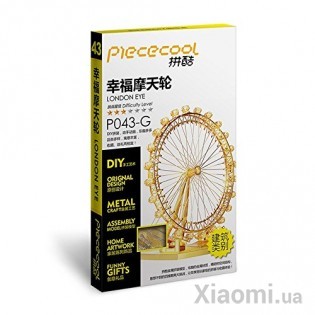 Коллекционная модель PIECECOOL LONDON EYE, GOLD VERSION P043-G