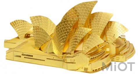 Колекційна модель PIECECOOL SYDNEY OPERA HOUSE, GOLD VERSION P022-G