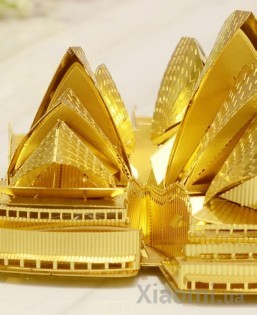 Коллекционная модель PIECECOOL SYDNEY OPERA HOUSE, GOLD VERSION P022-G