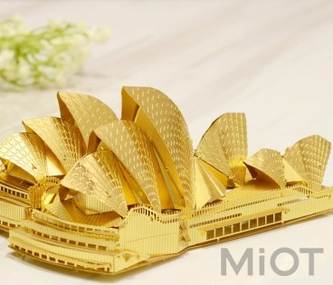 Колекційна модель PIECECOOL SYDNEY OPERA HOUSE, GOLD VERSION P022-G