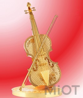Колекційна модель PIECECOOL VIOLIN, GOLD VERSION P023-G