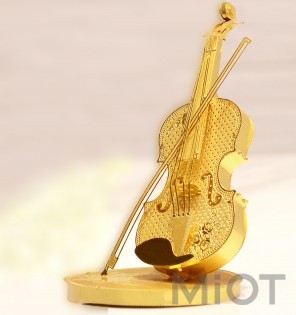 Колекційна модель PIECECOOL VIOLIN, GOLD VERSION P023-G