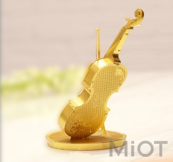 Колекційна модель PIECECOOL VIOLIN, GOLD VERSION P023-G