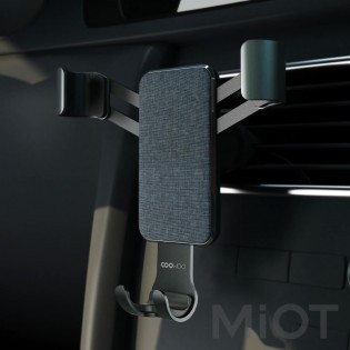 Автомобільне кріплення Xiaomi COOWOO Gravity car phone holder T200 Grey