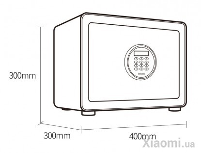 Умный электронный сейф Xiaomi CRMCR White BGX-D1-30M