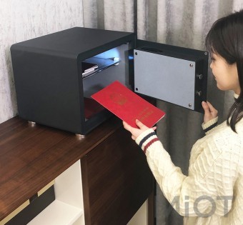 Розумний електронний сейф Xiaomi CRMCR Black BGX-D1-30M