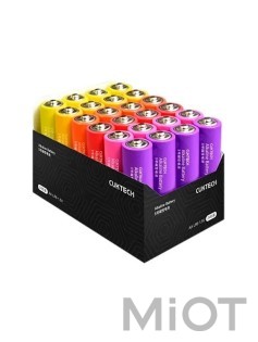 Батарейки Xiaomi CUKTECH AA rainbow alkaline battery (24 шт) B08
