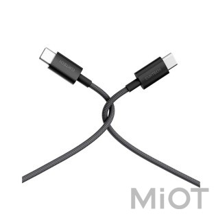Кабель Xiaomi Cuktech Type-C to Type-C Braided 3A 60W 1.5m Black CTC315P