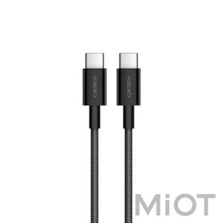 Кабель Xiaomi Cuktech Type-C to Type-C Braided 3A 60W 1.5m Black CTC315P