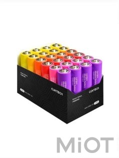 Батарейки Xiaomi CUKTECH AAA rainbow alkaline battery (24 шт) B09