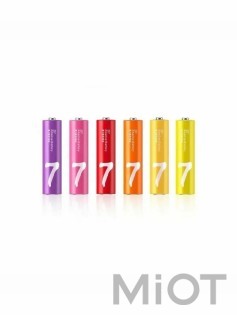 Батарейки Xiaomi CUKTECH AAA rainbow alkaline battery (24 шт) B09