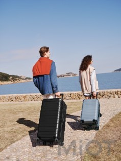 Чемодан Xiaomi Ninetygo Cyber Trunk Luggage 30` Blue (6941413244718)