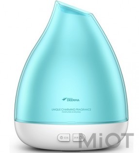 Зволожувач з LED підсвічуванням Xiaomi Deerma Aromatherapy Humidifier Blue DEM-XS11