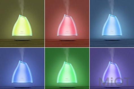 Зволожувач з LED підсвічуванням Xiaomi Deerma Aromatherapy Humidifier Blue DEM-XS11