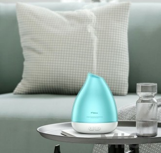 Зволожувач з LED підсвічуванням Xiaomi Deerma Aromatherapy Humidifier Blue DEM-XS11