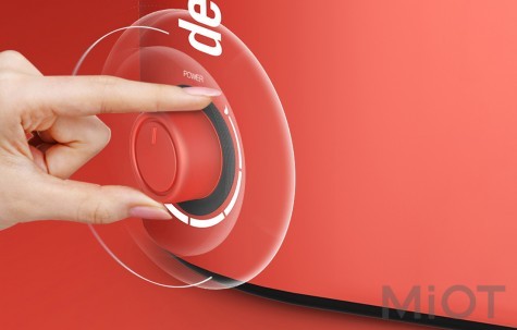 Зволожувач повітря Xiaomi Deerma Humidifier 2.5L Red (DEM-F300R)