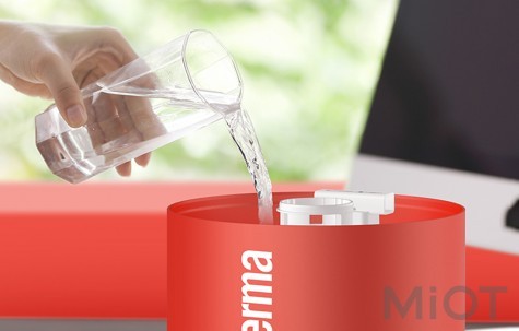 Зволожувач повітря Xiaomi Deerma Humidifier 2.5L Red (DEM-F300R)