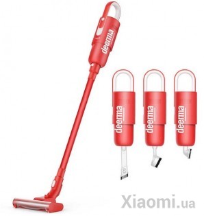 Ручной беспроводной пылесос Xiaomi Deerma Wireless Vacuum Cleaner Red VC21