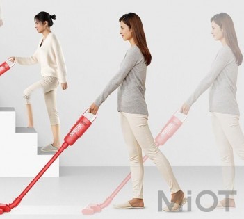 Ручний бездротовий пилосос Xiaomi Deerma Wireless Vacuum Cleaner Red VC21