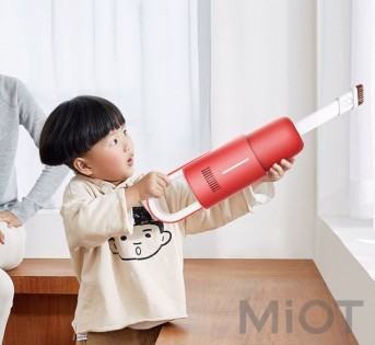 Ручний бездротовий пилосос Xiaomi Deerma Wireless Vacuum Cleaner Red VC21
