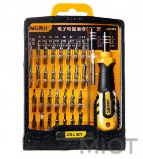 Викрутка Xiaomi Deli Effective multi-function Screwdriver Set 33 sets
