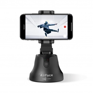 Держатель телефона 360° AirFace для TikTok, Instagram, Facebook, Zoom Black