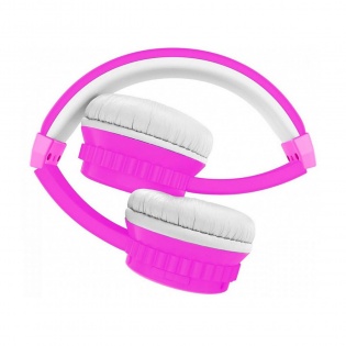 Детские беспроводные наушники ELARI FixiTone Air Bluetooth Pink/White (FT-2PNK)