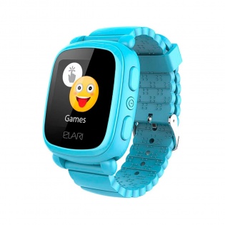 Дитячий смарт-годинник Elari KidPhone 2 Blue з GPS-трекером (KP-2BL)
