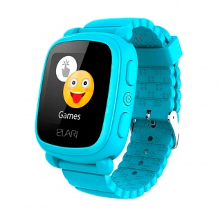 Детские смарт-часы Elari KidPhone 2 Blue с GPS-трекером (KP-2BL)