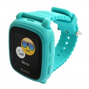 Дитячий смарт-годинник Elari KidPhone 2 Green з GPS-трекером (KP-2G)